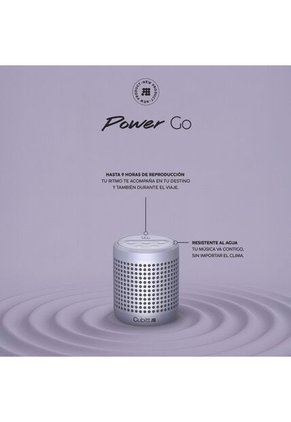 Bocina Portátil Bluetooth CUBITT Power Go Gen2