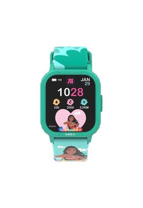 Smartwatch Reloj Inteligente Cubitt Jr + Disney 1.75 Pulg.Green Moana