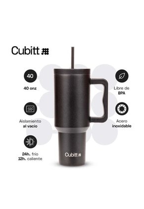 Termo Tumbler Cubitt Obsidian Black