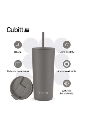 Termo Deportivo Cubitt Travel Mug Wolf Grey