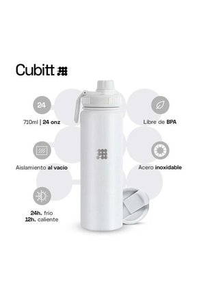 Termo Deportivo Cubitt Hydro Bottle Snow White