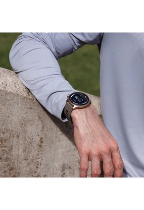 Smartwatch Reloj Inteligente Cubitt Aura 1.43 Pulg. Mocha Brown