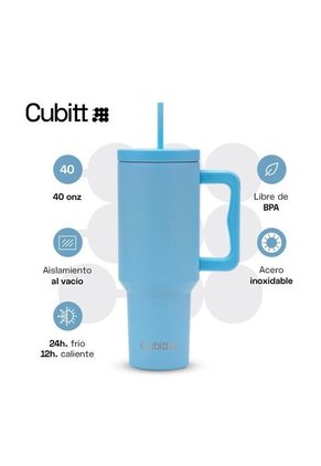 Termo Tumbler Cubitt Smoke Blue