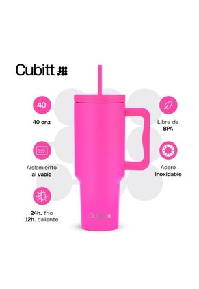 Termo Tumbler Cubitt Hot Pink