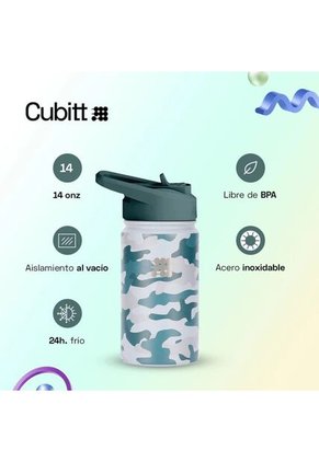 Termo Para Niños Cubitt Jr Gray Army