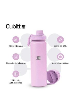 Termo Deportivo Cubitt Hydro Bottle Lilac