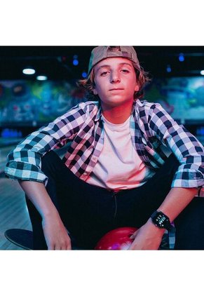 Smartwatch Reloj Inteligente Cubitt Teens 169 Pantalla Obsidian Black