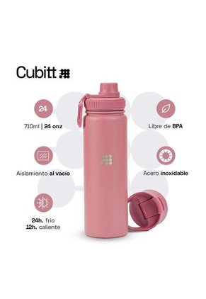 Termo Deportivo Cubitt Hydro Bottle Dusty Coral