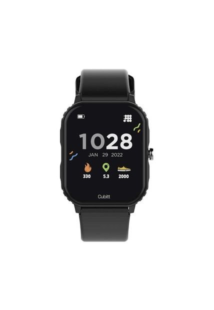 Smartwatch Reloj Inteligente Cubitt Teens 169 Pantalla Obsidian Black