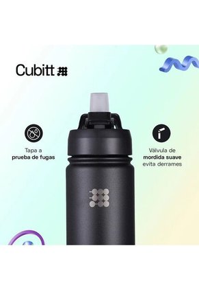 Termo Para Niños Cubitt Jr Obsidian Black