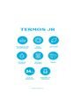 Combo Smartwatch + Termo Disney Jr X Cubitt Frozen Blue de Cubitt