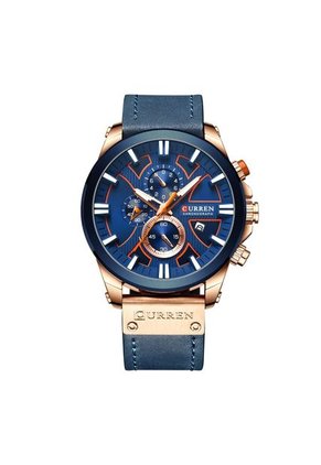 Reloj Para Hombre Curren 8346 8346Blrg Azul