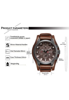 Reloj Curren 8225 Original - Café