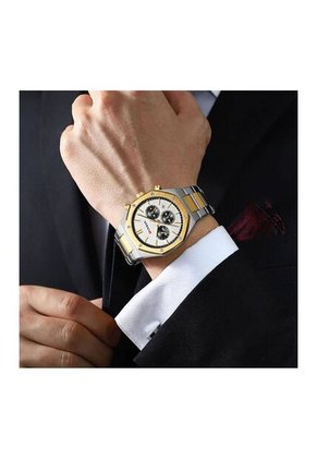 Reloj Curren Modelo KREd8403 Plateado Hombre