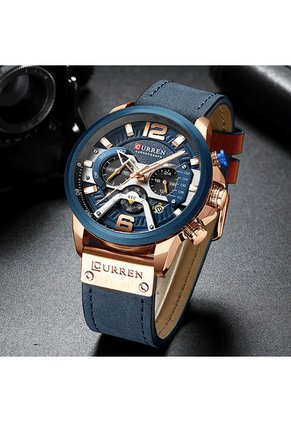 Reloj Curren 8329 Cronógrafo - Azul