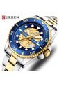 Reloj Curren Modelo 8412 Plateado Hombre de Curren
