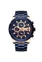 Reloj Curren 8337 Cronógrafo Tablero Azul - Azul de Curren