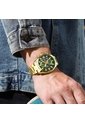 Reloj Curren 8495 Cronógrafo Tablero Verde - Dorado de Curren