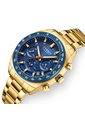Reloj Curren 8497 Cronógrafo Tablero Azul - Dorado de Curren