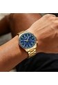 Reloj Curren 8497 Cronógrafo Tablero Azul - Dorado de Curren
