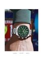 Reloj Curren 8497 Cronógrafo Tablero Verde - Plata de Curren