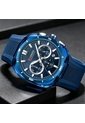 Reloj Curren 8502 Cronógrafo Tablero Azul - Azul de Curren