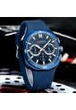 Reloj Curren 8502 Cronógrafo Tablero Azul - Azul de Curren