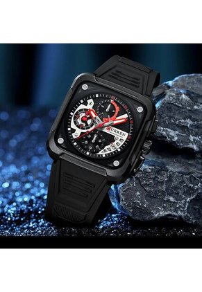Reloj Curren 8461 Cronógrafo - Negro