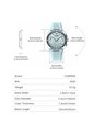 Reloj Curren 8502 Cronógrafo Tablero Azul Claro - Azul de Curren