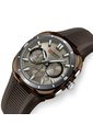 Reloj Curren 8502 Cronógrafo Tablero Cafe - Cafe de Curren