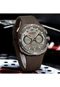 Reloj Curren 8502 Cronógrafo Tablero Cafe - Cafe de Curren