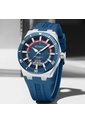 Reloj Curren 8491 Calendario Tablero Azul - Azul de Curren