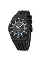 Reloj Curren 8491 Calendario Tablero Negro - Negro de Curren