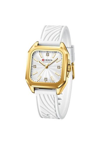 Reloj Curren 9113 Clasico Marco Dorado - Blanco Curren