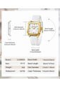 Reloj Curren 9113 Clasico Marco Dorado - Blanco de Curren