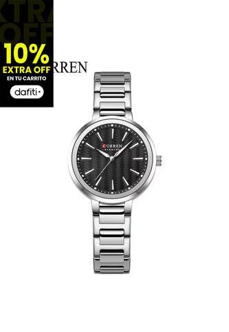 Reloj Curren Modelo KREE3801 Plateado Mujer Curren