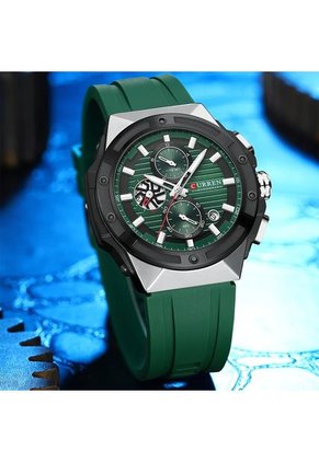 Reloj Curren 8462 Cronógrafo - Verde