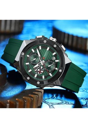 Reloj Curren 8462 Cronógrafo - Verde