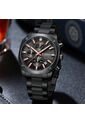 Reloj Curren 8490 Cronógrafo Tablero Negro - Negro de Curren