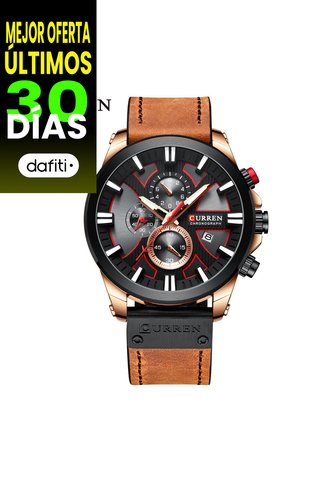 Reloj Para Hombre Curren Krec832011 Marr\u00f3n Curren