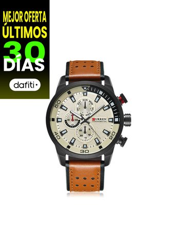Reloj Para Hombre Curren Kreb110111 Marr\u00f3n Curren