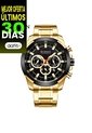 Reloj Para Hombre Curren Krec9418 Dorado de Curren