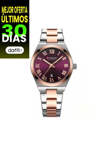 Reloj Curren Modelo KREE1405 Oro Rosa Mujer Curren