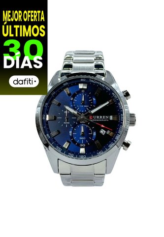 Reloj Curren Modelo KREd8601 Plateado Hombre Curren
