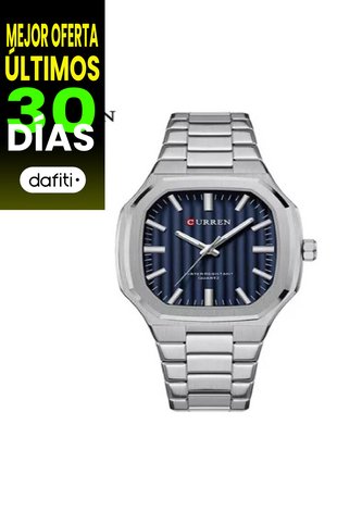 Reloj Curren Modelo KREe0502 Plateado Hombre Curren
