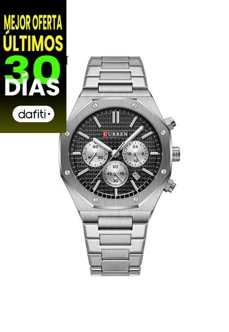Reloj Curren Modelo KREd8401 Plateado Hombre Curren