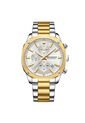 Reloj Curren 8490 Cronógrafo Tablero Blanco - Bicolor de Curren
