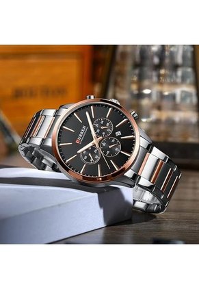 Reloj Curren Modelo KREd7305 Plateado Hombre