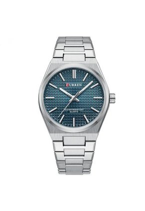 Reloj Curren 8439 Clasico Tablero Verde - Plateado