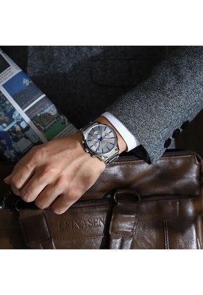 Reloj Curren 8435 Cronógrafo Tablero Gris - Plateado